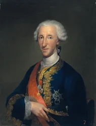 Porträt von Don Luis de Borbón, Infant von Spanien, 1769